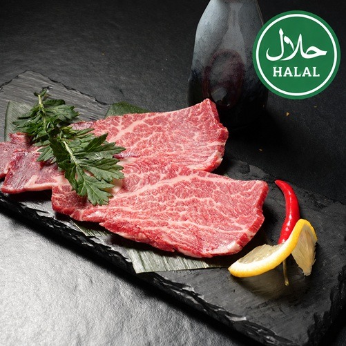 Premium marmoriertes Rindfleisch für Korean BBQ bei Yakido Mundsburg