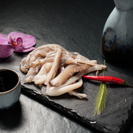 Tintenfisch-Tentakel bei Yakido Mundsburg