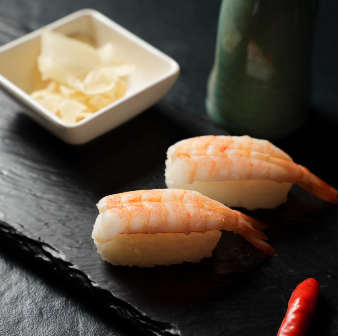 Garnelen Nigiri bei Yakido Mundsburg