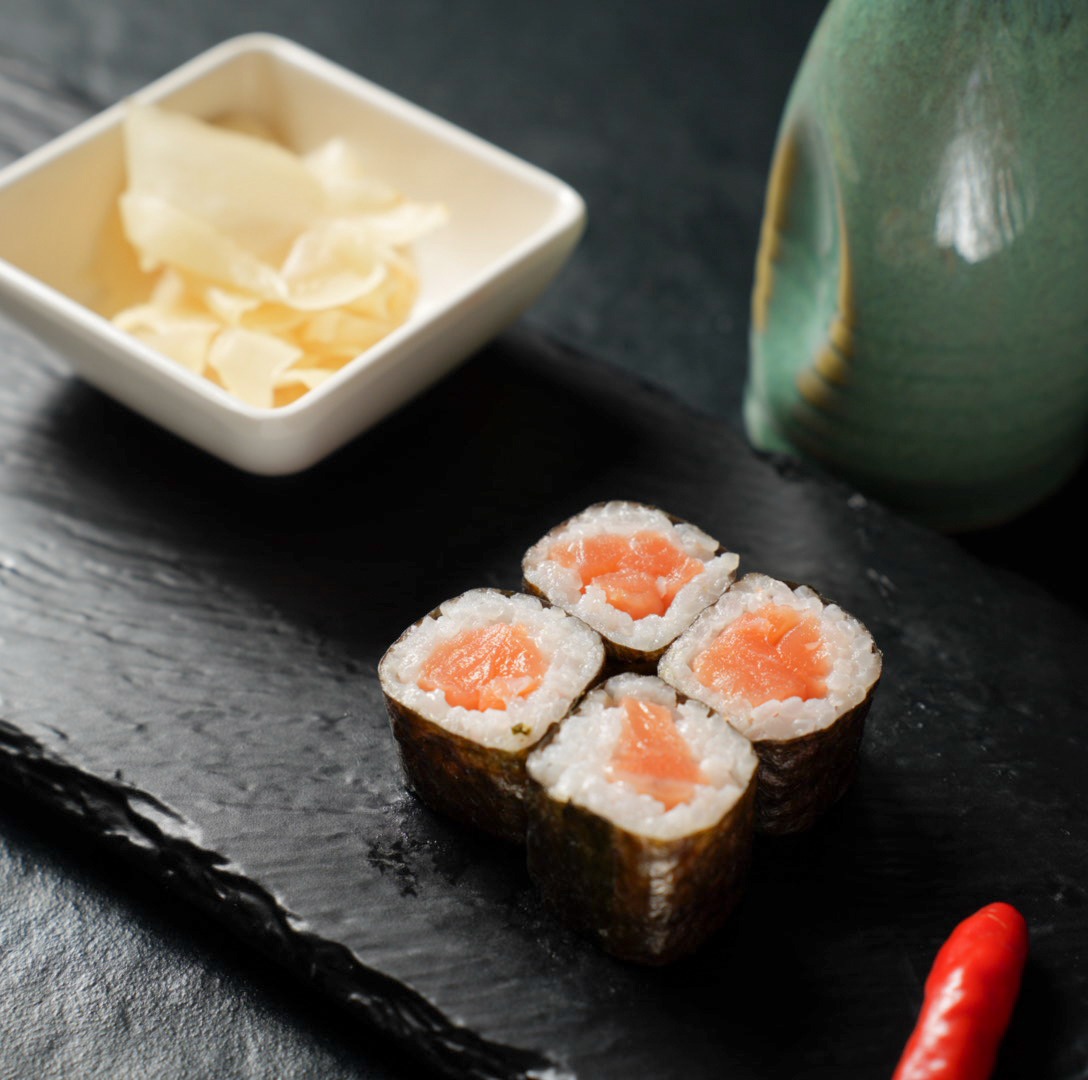 Lachs Maki bei Yakido Mundsburg