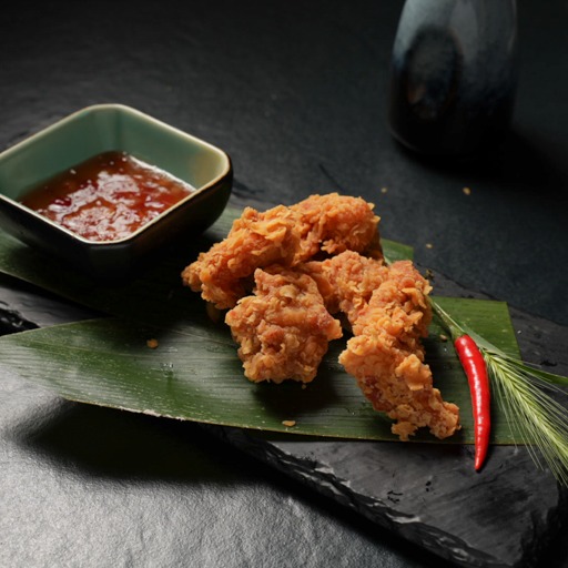 Fried Chicken mit Sweet-Chili-Dip bei Yakido Mundsburg