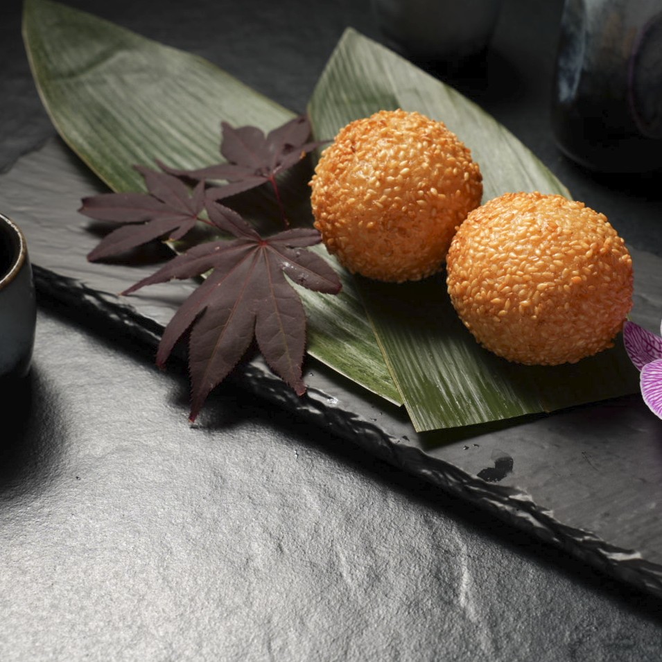 Frittierte Sesambällchen bei Yakido Mundsburg