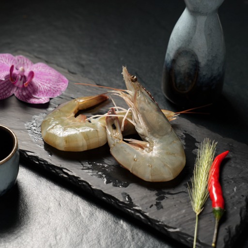 Frische Garnelen mit Kopf bei Yakido Mundsburg
