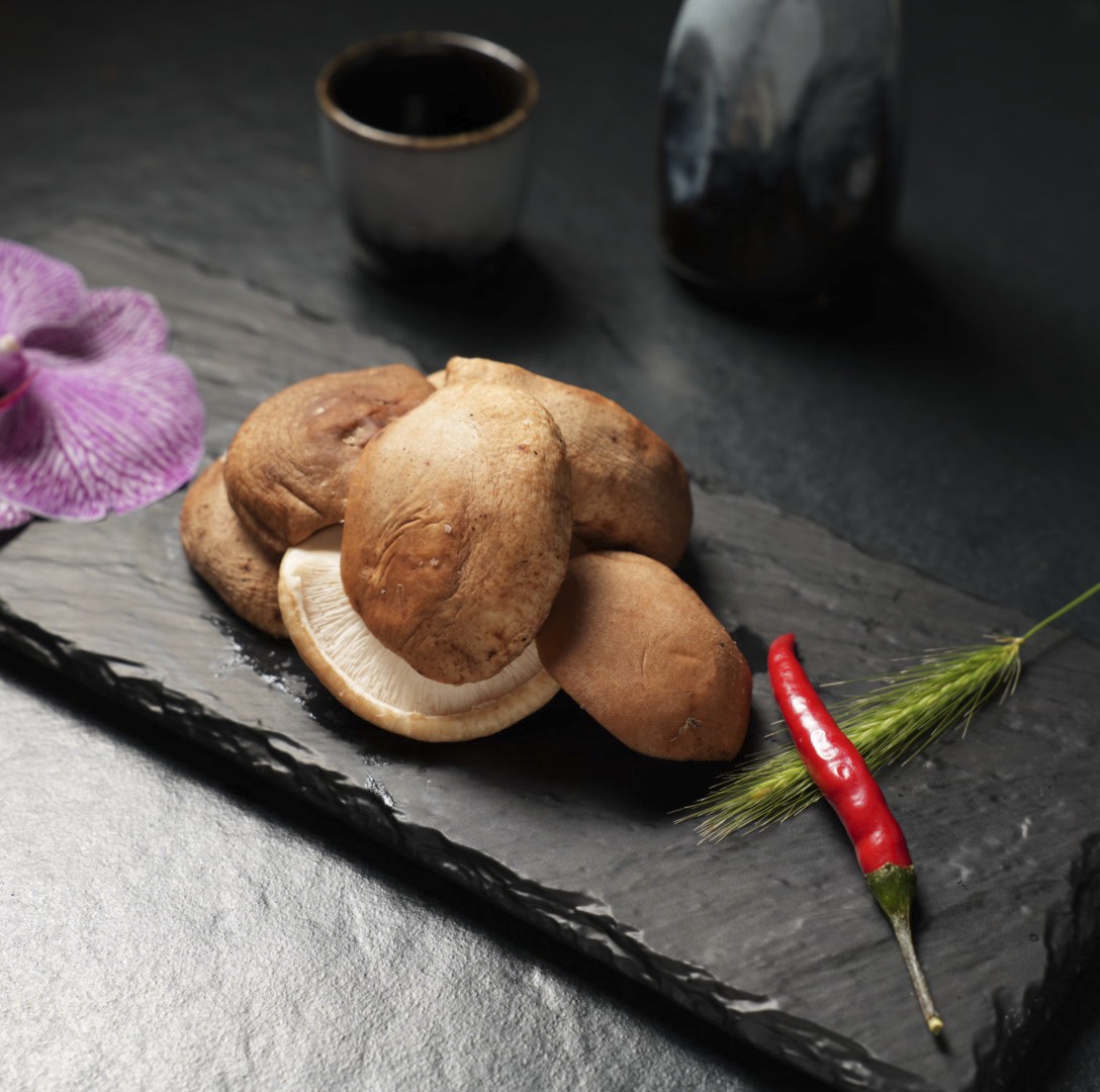 Shiitake-Pilze für Korean BBQ bei Yakido Mundsburg