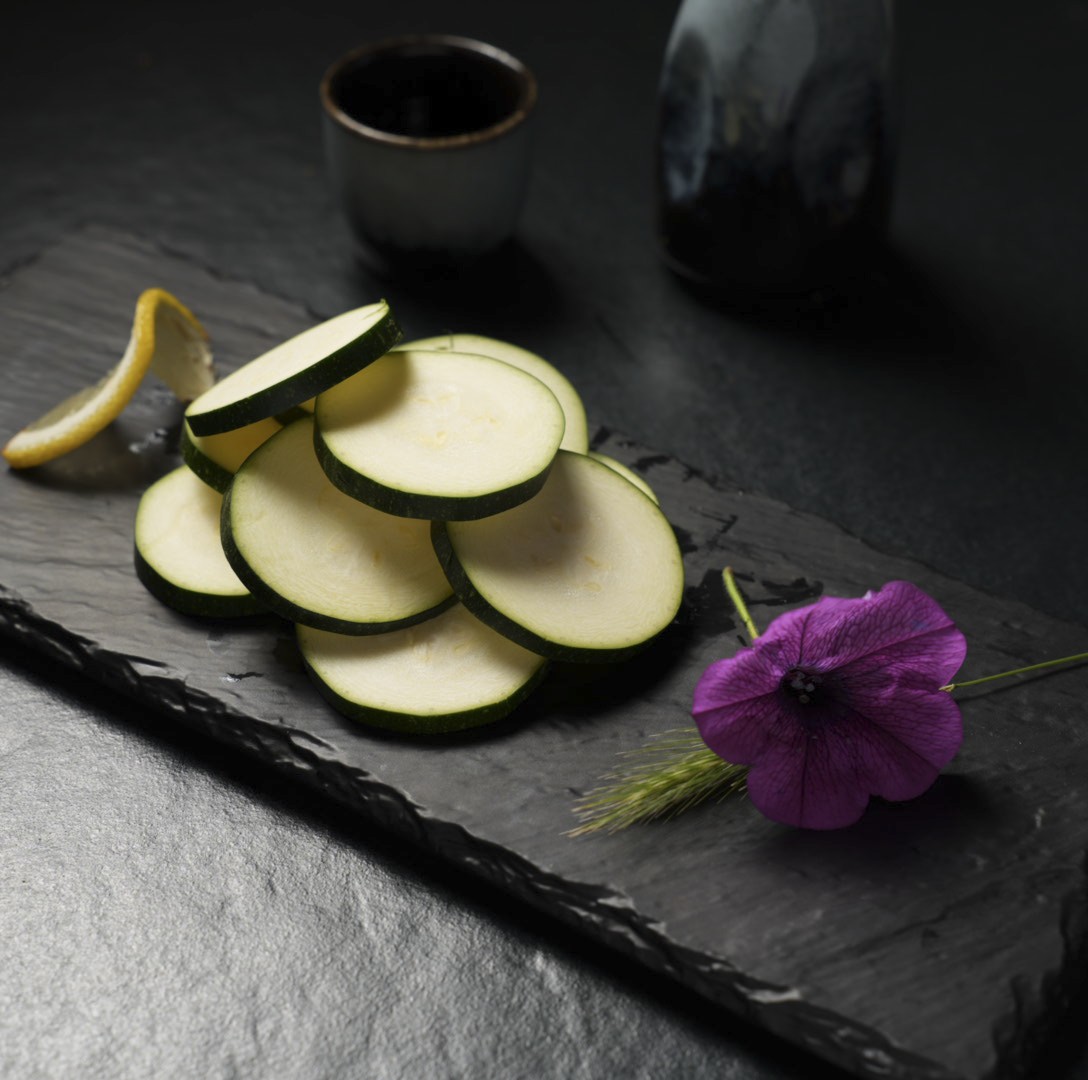 Zucchinischeiben für den Japanese Grill bei Yakido Mundsburg
