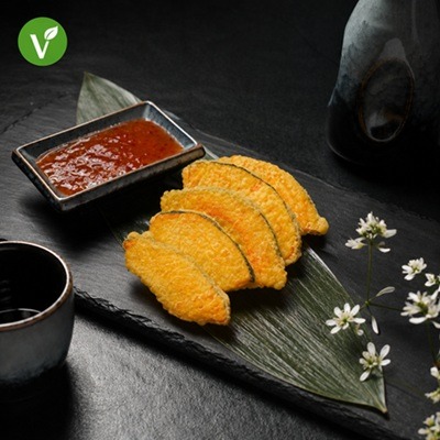 Auberginen im Tempurateig mit Chili-Dip bei Yakido Mundsburg
