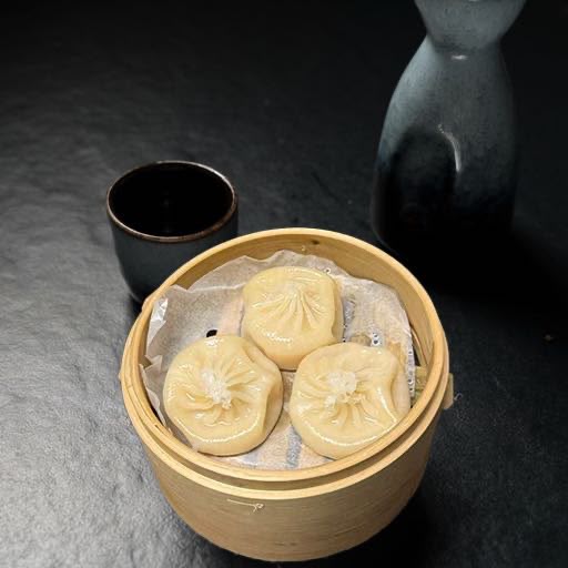 Gedämpfte Soup Dumplings bei Yakido Mundsburg